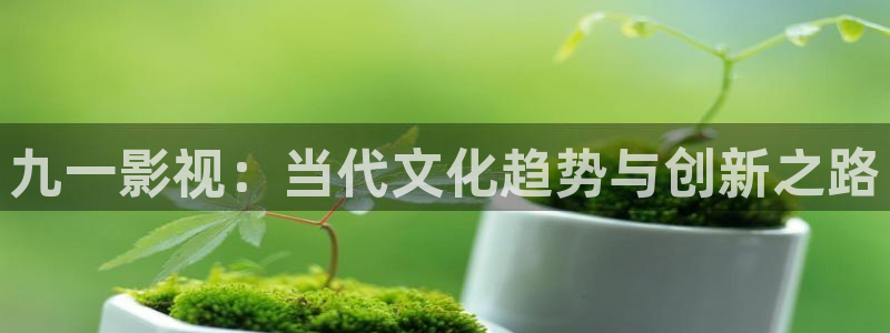 398av影院：九一影视：当代文化趋势与创新之路
